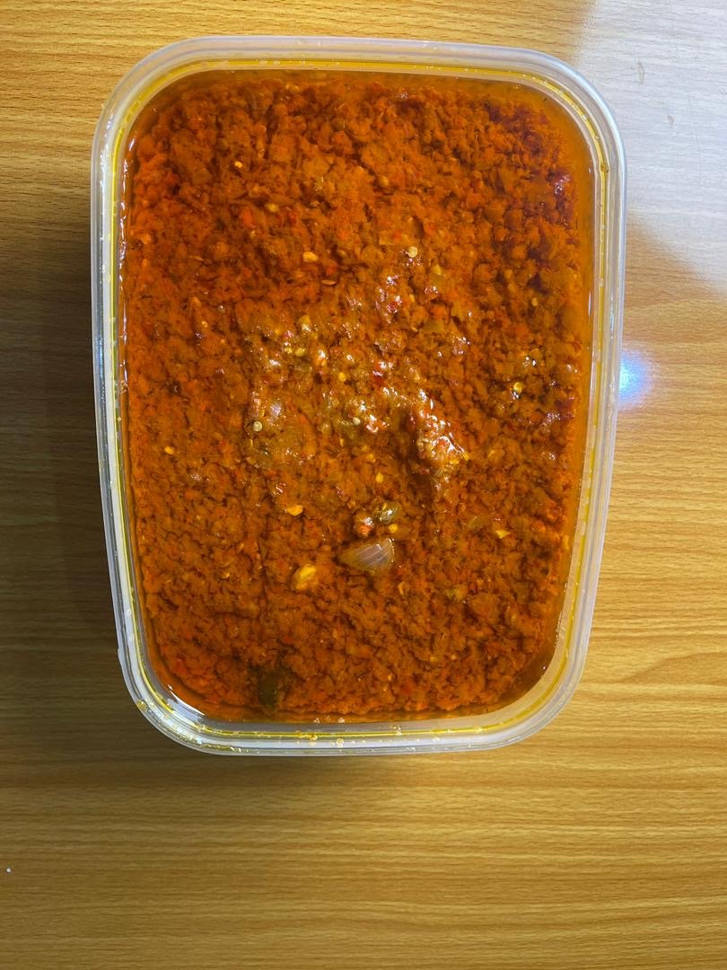 Grilled chicken stew